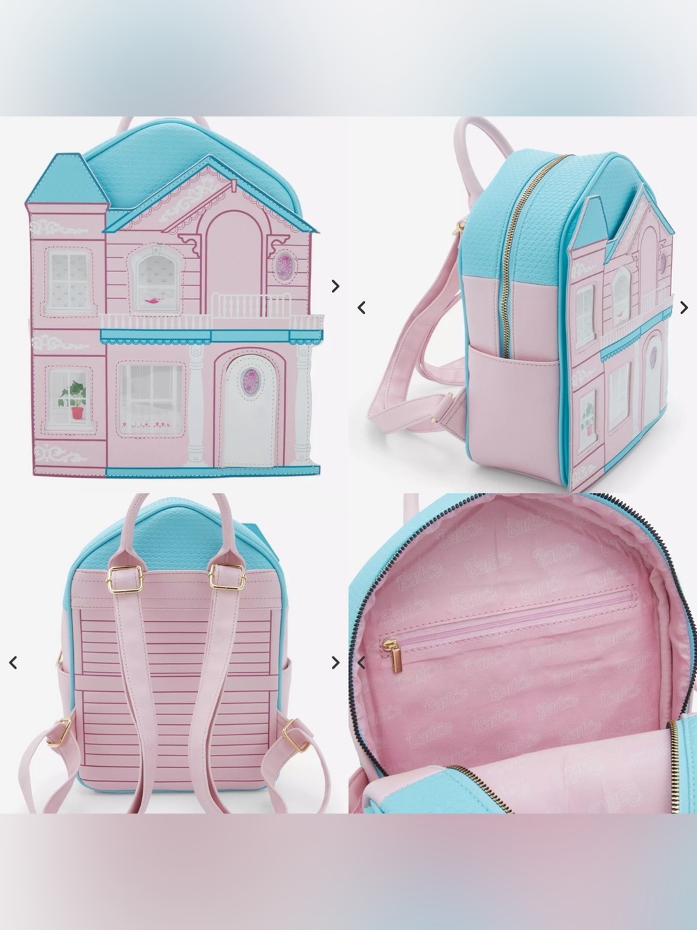 NWOT Her Universe Barbie Dreamhouse Mini
Backpack
